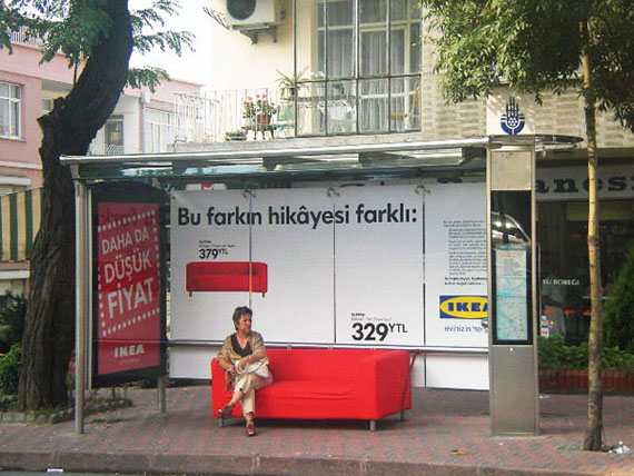 ikea sokak reklam