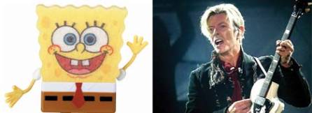 spongebob spongebobsquarepants davidbowie