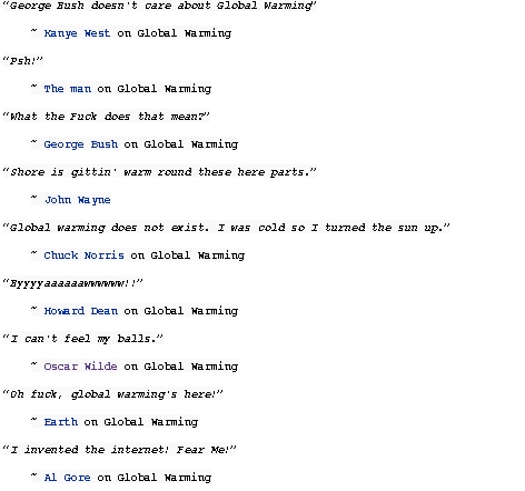 uncyclopedia globalwarming