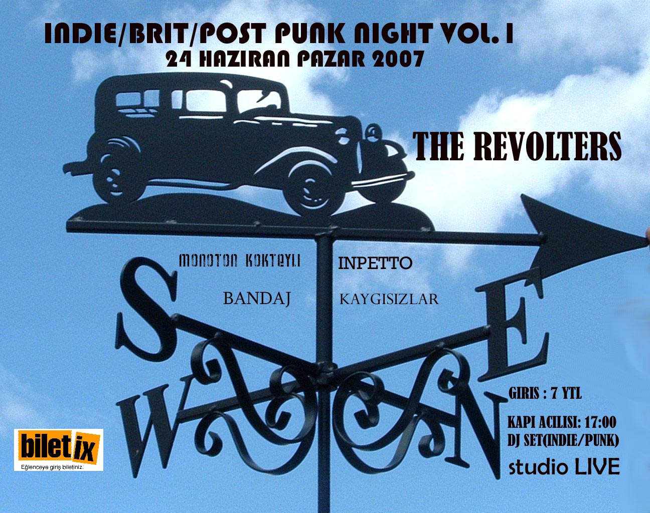 the revolters @ studİo live