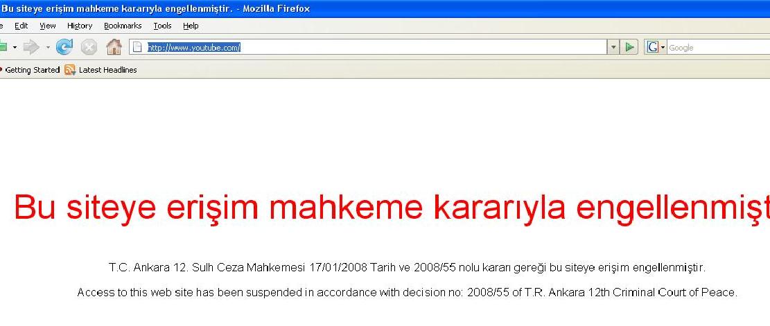 ankara 12th criminal court of peace vs youtube = treewalk dns