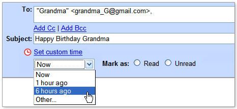 gmail google 1nisan time timetravel