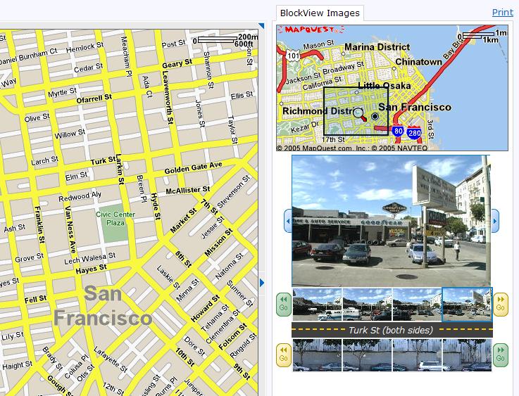 maps a9 navigation blockview