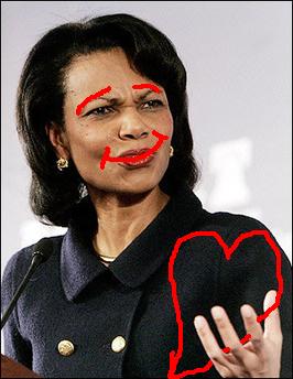 condoleezzarice bomb notlove abd iran