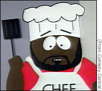 isaac hayes chef southpark din scientoloji scientology