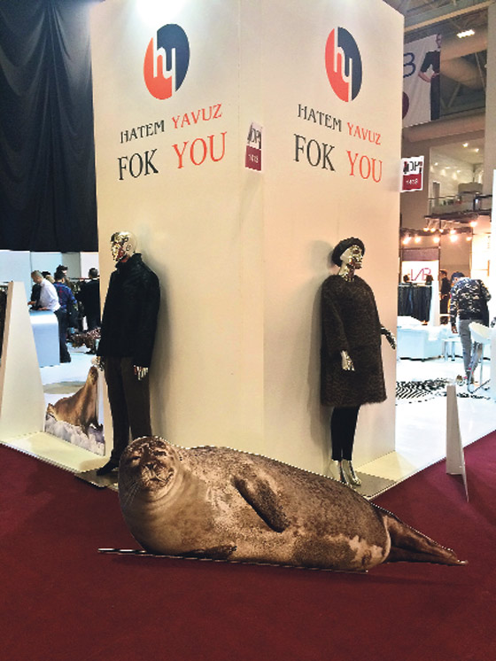 fok seal fur kürk brand marka