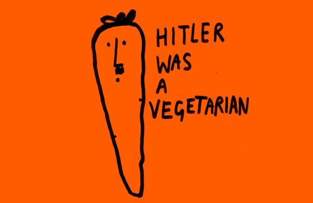 hitler vegetarian vejeteryan