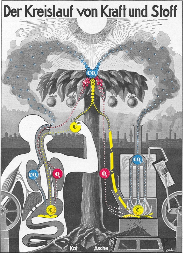 FritzKahn 1888 1968 Infographics brainpickings MariaPopova data visualization verigörselleştirme