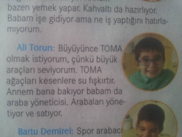 toma çocuk ağaçlar